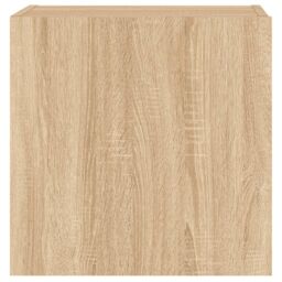 Berkfield Home TV Wall Cabinet Sonoma Oak 40.5x30x40 cm Engineered Wood in Brown - thumbnail 7