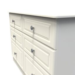 Ready Assembled 2 U Stirling 6 Drawer Wide Chest (Ready Assembled) in Cream - thumbnail 4