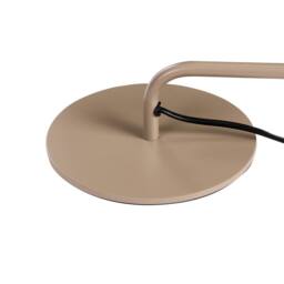 Wyld and Coco Beige Metal Desk Lamp 51 cm - Adjustable Cone Shade - thumbnail 5