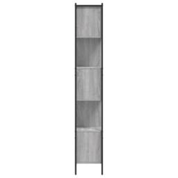 Berkfield Home Bookcase Grey Sonoma 102x28x172 cm Engineered Wood - Size: 102 x 28 x 172 cm - thumbnail 6