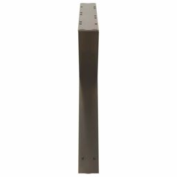 Berkfield Home Coffee Table Legs 2 pcs Natural Steel 70x(42-43.3) cm Steel in Brown - thumbnail 6