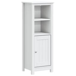 Berkfield Home Beautiful 3 Piece Bathroom Furniture Set BERG White Solid Wood Pine