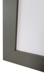 Frames & Mirrors 4U Metro Dark Grey Frame with Red Mount for Image Size A4 - thumbnail 3