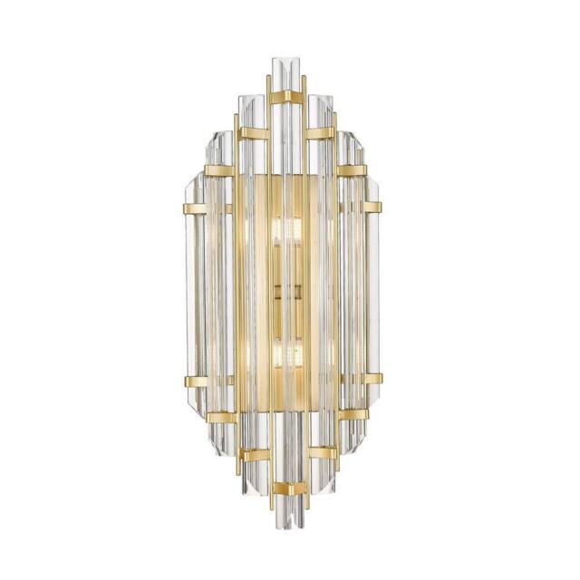 Netlighting Alexandria Wall Lamp Gold Glass 2x G11