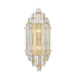 Netlighting Alexandria Wall Lamp Gold Glass 2x G11