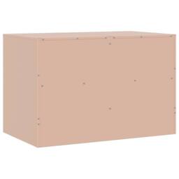 Berkfield Home TV Cabinets 2 pcs Pink 67x39x44 cm Steel - Size: 67 x 39 x 44 cm - thumbnail 9