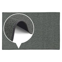 JVL Eden Machine Washable Latex Backed Doormat, 50x80cm, Grey - Size: 50 cm x 80 cm - thumbnail 8