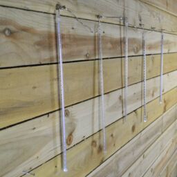 Samuel Alexander Set of 5 Christmas Shower Lights with Snowing Effect & 150 White LEDs - thumbnail 3