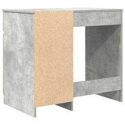 Berkfield Home Desk Concrete Grey 86x49x76 cm Engineered Wood - Size: 86 x 49 x 76 cm - thumbnail 8