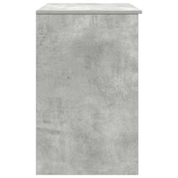 Berkfield Home Desk Concrete Grey 86x49x76 cm Engineered Wood - Size: 86 x 49 x 76 cm - thumbnail 7