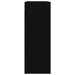 Berkfield Home Hanging Wall Cabinet Black 69.5x32.5x90 cm - thumbnail 6