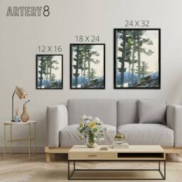 "Artery8 Winslow Homer Old Settlers Framed Canvas Wall Art Print - Size: W24"" x H32""" - thumbnail 4