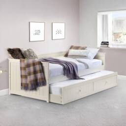 Cheshire River Day Bed & Underbed - Single (90cm) in White - thumbnail 2