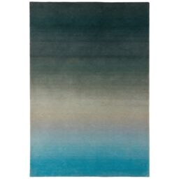 The Rug Shop UK Blue Handmade Wool Modern Plain Easy To Clean Cotton Backing Rug - Size: 70 cm x 240 cm - thumbnail 6