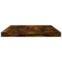 Berkfield Home Wall Shelves 4 pcs Smoked Oak 40x20x1.5 cm Engineered Wood in Brown - thumbnail 5
