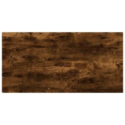 Berkfield Home Wall Shelves 4 pcs Smoked Oak 40x20x1.5 cm Engineered Wood in Brown - thumbnail 6