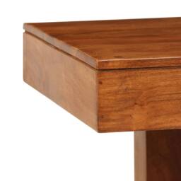 Berkfield Home Coffee Table Solid Acacia Wood Honey Finish 100x50x30 cm in Brown - Size: 100 x 50 x 30 cm - thumbnail 6