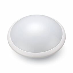 ENER-J 24W LED Bulkhead Ceiling Light in White - Size: 25 cm diameter x 19 cm high - thumbnail 2