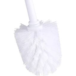 KORVIXA Bathroom Toilet Brush Holder Freestanding in Silver - thumbnail 4