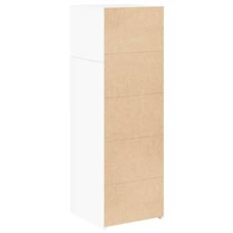 Berkfield Home Highboard White 40x42.5x124 cm Engineered Wood - thumbnail 6