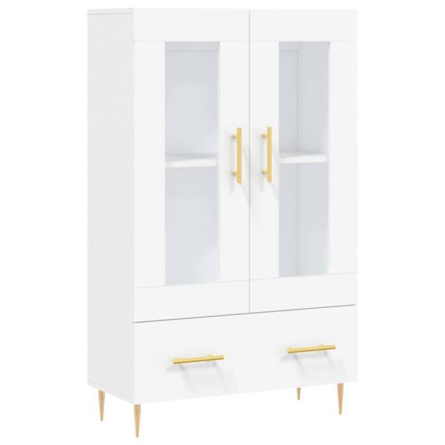 Berkfield Home Highboard White 69.5x31x115 cm Engineered Wood - image 1