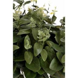Lemon Pavilion Furniture and Decor Cineraria Eucalyptus Spray Artificial Plant, L5 x W20 x H62 cm - Green - thumbnail 5