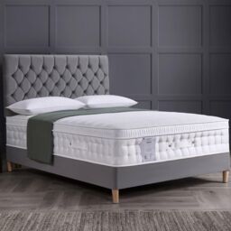 Rest Relax Caesar 1500 Pocket Sprung Box Top Mattress in White - Size: Super King - thumbnail 3