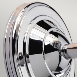 Netlighting Austen 1 Light Bathroom Wall Light Polished Chrome IP44 G9 in Grey - thumbnail 3