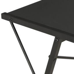 Berkfield Home Desk with Shelf Black 116x50x93 cm - Size: 116 x 50 x 93 cm - thumbnail 6
