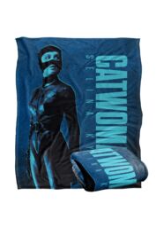 Batman The (2022) Blanket, Catwoman Silky Touch Super Soft Throw Blanket 152x127 cm in White - thumbnail 2