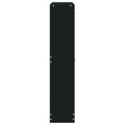 Berkfield Home Shoe Cabinet Black 59x17x81 cm Engineered Wood - Size: 59 x 17 x 81 cm - thumbnail 6