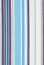 Homescapes New England Stripes Ready Made Blue Curtain Pair - Size: 117 cm width x 137 cm drop - thumbnail 4