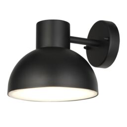 First Choice Lighting Set of 2 Arkle - Black IP44 Outdoor Wall Lights - thumbnail 2