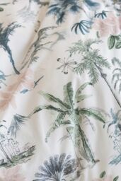 Linen House Luana Floral Fringed Duvet Cover Set - Size: Single - thumbnail 3