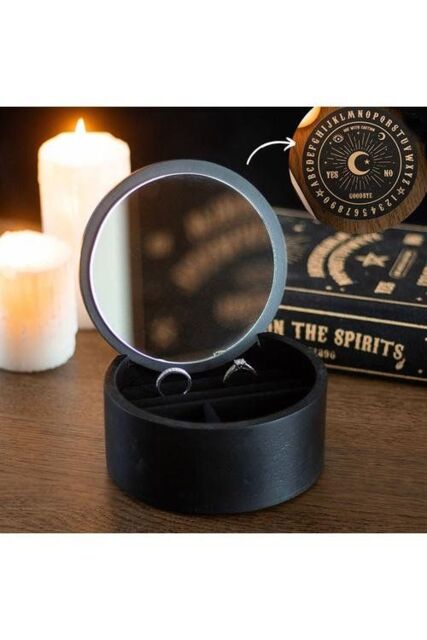 KDMD Black Talking Board Jewellery Box - image 1