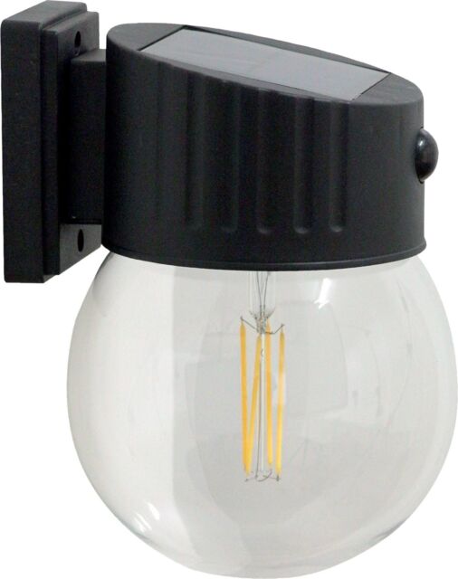 Luxform Nice Intelligent Solar LED Standby &PIR in Black - image 1