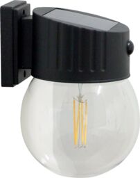 Luxform Nice Intelligent Solar LED Standby &PIR in Black - thumbnail 1