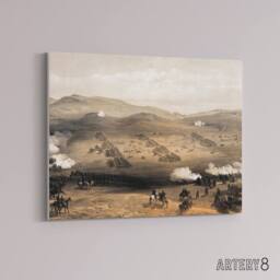 "Artery8 Simpson The Charge of the Light Brigade Canvas Wall Art Print - Size: W18"" x H24""" - thumbnail 2