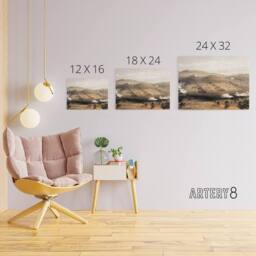 "Artery8 Simpson The Charge of the Light Brigade Canvas Wall Art Print - Size: W18"" x H24""" - thumbnail 4