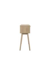 Birlea Herringford Console Table Hall Table Dressing Table Oak Parquet Design in Brown - thumbnail 8