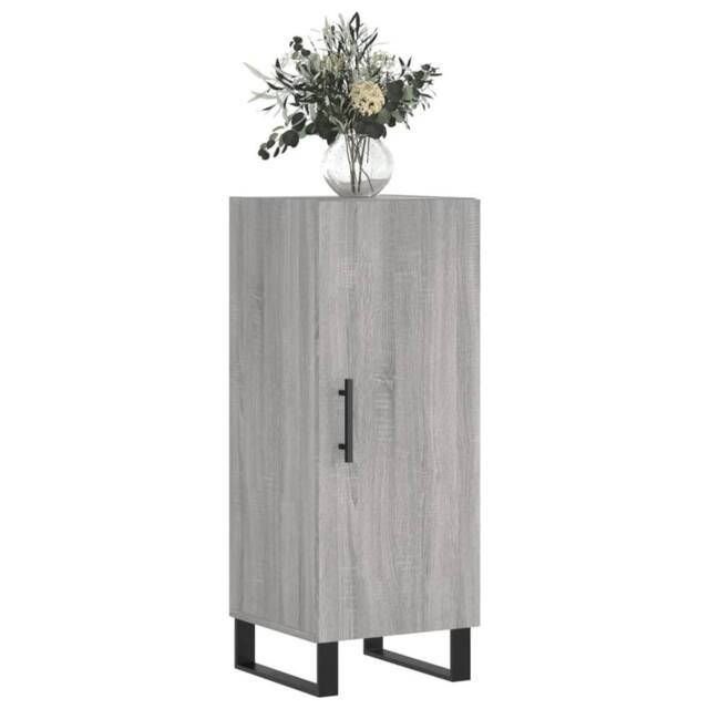 Berkfield Home Sideboard Grey Sonoma 34.5x34x90 cm Engineered Wood - image 1