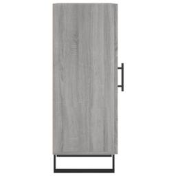 Berkfield Home Sideboard Grey Sonoma 34.5x34x90 cm Engineered Wood - thumbnail 7
