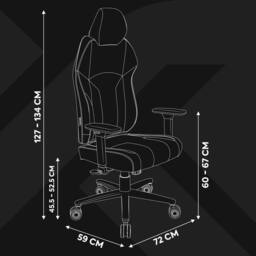 X Rocker Elara Executive Office Gaming Chair - Tan - thumbnail 8