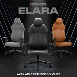 X Rocker Elara Executive Office Gaming Chair - Tan - thumbnail 9