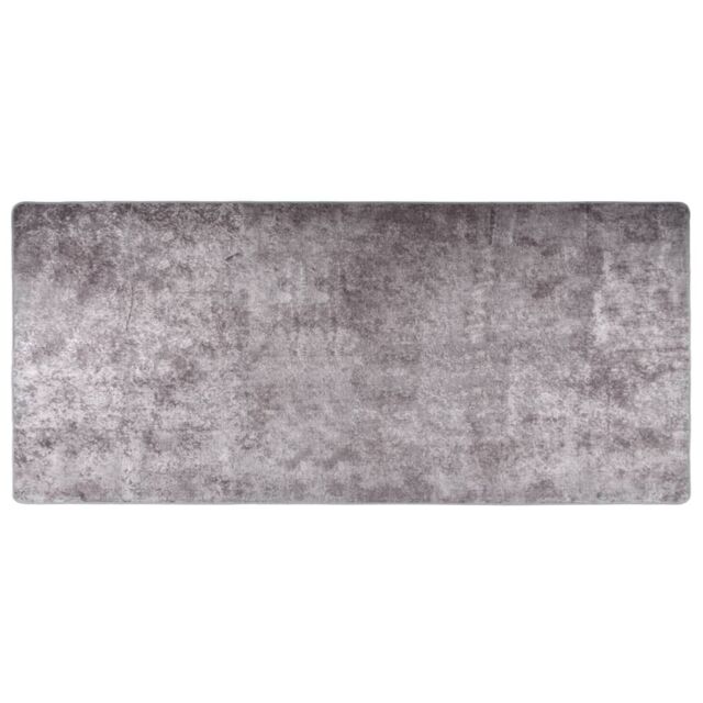 Berkfield Home Rug Washable 80x300 cm Grey Anti Slip - Size: 100 cm diameter - image 1