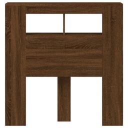 Berkfield Home LED Headboard Brown Oak 100x18.5x103.5 cm Engineered Wood - thumbnail 6