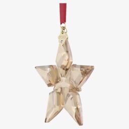 Swarovski Annual Edition 2023 Festive Star Ornament 5648746 in Gold - thumbnail 2