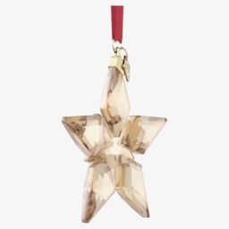 Swarovski Annual Edition 2023 Festive Star Ornament 5648746 in Gold - thumbnail 3