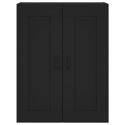 Berkfield Home Wall Mounted Cabinet Black 69.5x34x90 cm Engineered Wood - thumbnail 6