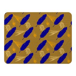 Benjamin Tate Design Trendy Tropical Blanket in Natural - Size: 120 cm x 150 cm - thumbnail 1